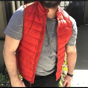 Red Vest! by: Old Navy..Size: Small. Has Far out “Back To The Future” VIBES!